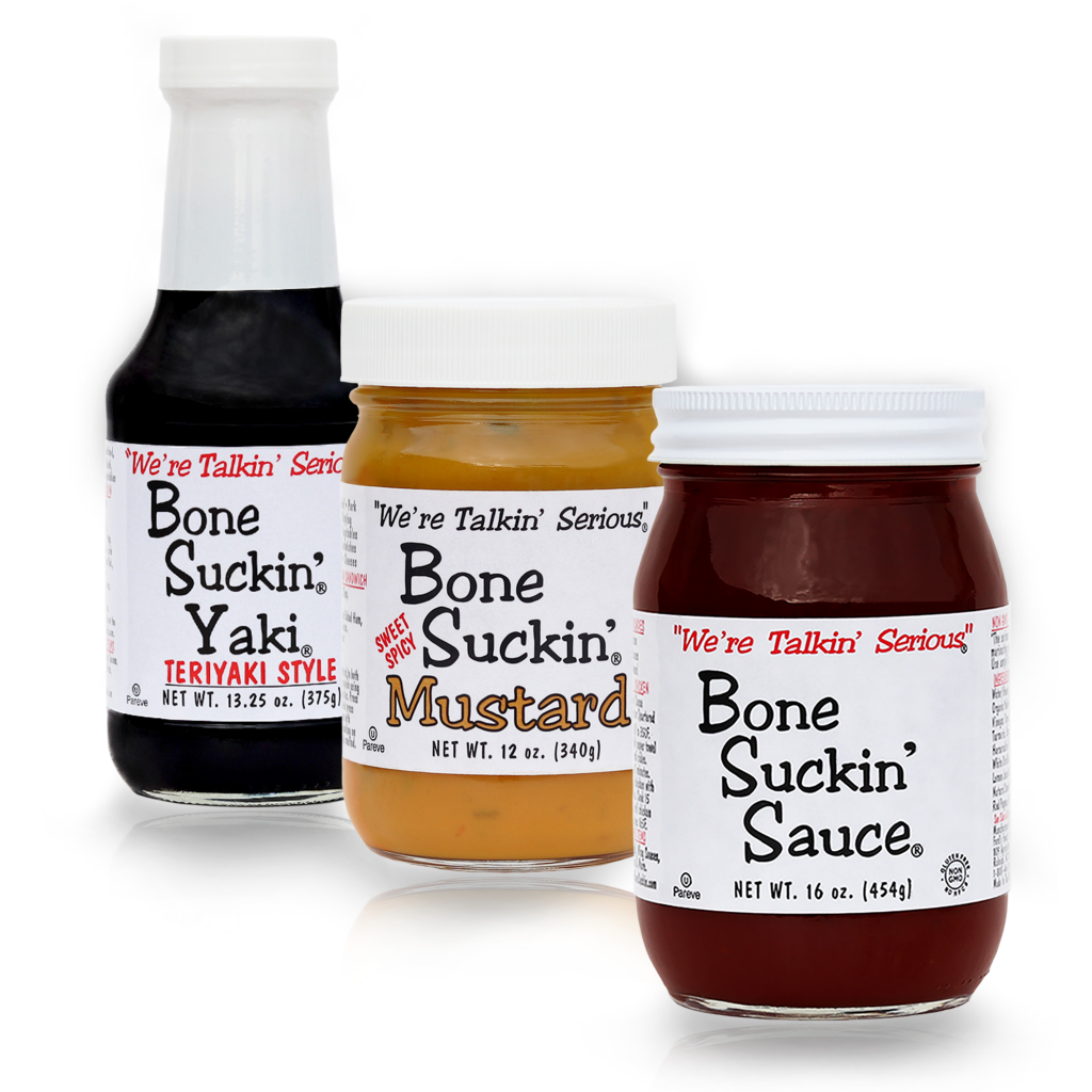 Bone Suckin' Sauce, Yaki, Mustard