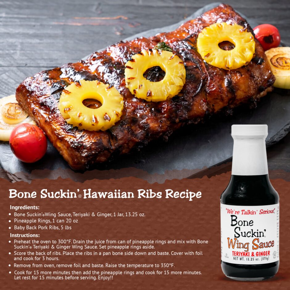 Bone Suckin Hawaiian Ribs