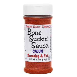 Bone Suckin' Cajun Seasoning & Rub, 4.2 oz.