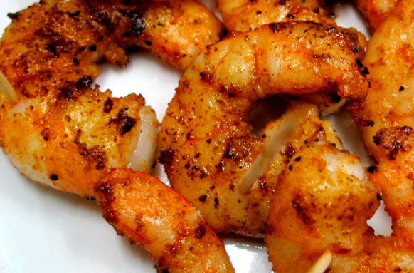 Bone Suckin' Cajun Shrimp
