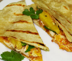 Grilled Chicken Pineapple Quesadilla