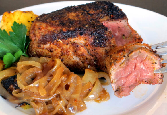 Bone Suckin Pan Seared Steak