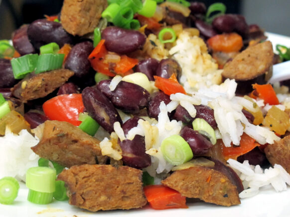 Bone Suckin' Red Beans and Rice