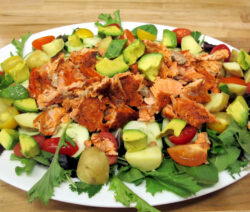 Bone Suckin' Salmon Salad