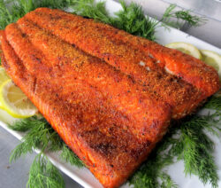 Bone Suckin' Seasoned Salmon