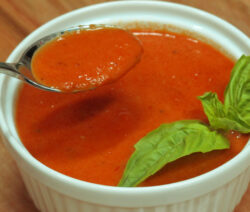 Bone Suckin' Tomato Basil Soup