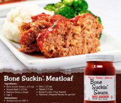 Bone Suckin' Sauce meatloaf recipe