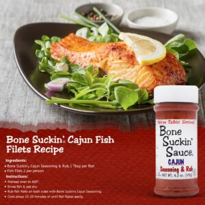 Bone Suckin Cajun Seasoning, Cajun Fish Filet Recipe