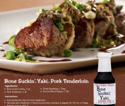 Bone Suckin' Yaki Pork Tenderloin recipe