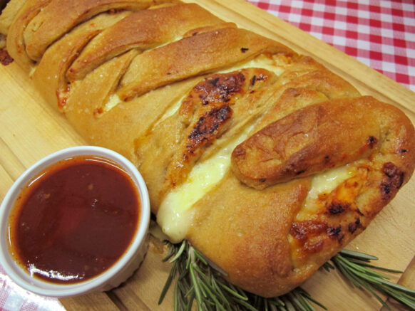 Bone Suckin' BBQ Chicken Stromboli