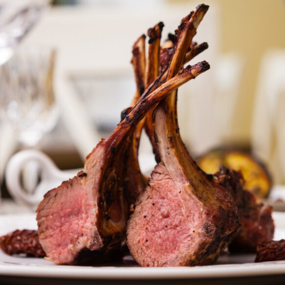 Bone Suckin' Lamb Chops with Bone Suckin' Steak Seasoning & Rub