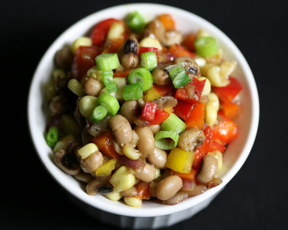 Bone Suckin' Black Eyed Pea Salad