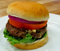 Bone Suckin' Black and Blue Burger