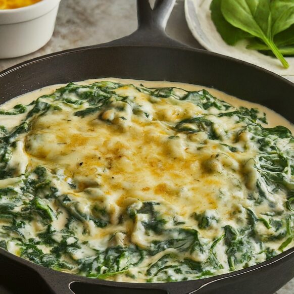 Bone Suckin Creamed Spinach