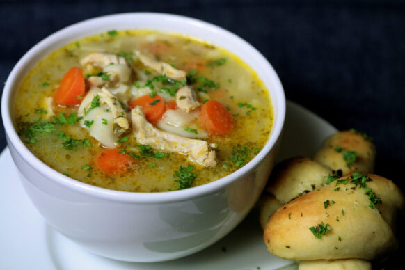 Bone Suckin' Chicken Noodle Soup