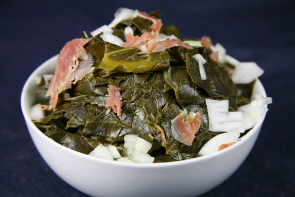 Bone Suckin' Collard Greens