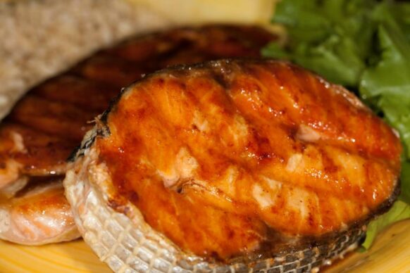Bone Suckin' King Mackerel Steaks