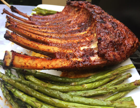 Bone Suckin' Rack of Lamb