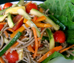 Bone Suckin' Soba Noodle Salad