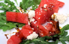 Bone Suckin' Watermelon Arugula Feta Salad