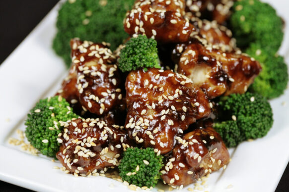 Bone Suckin' Yaki Sesame Chicken
