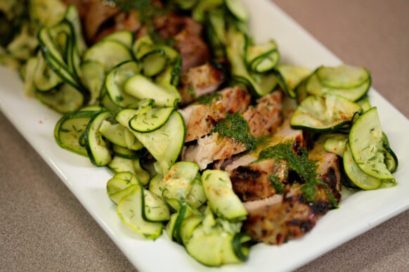 Bone Suckin' Zucchini Pickles