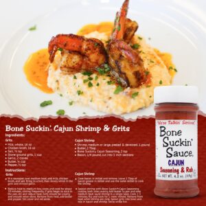 Bone Suckin Cajun Seasoning Shrimp & Grits