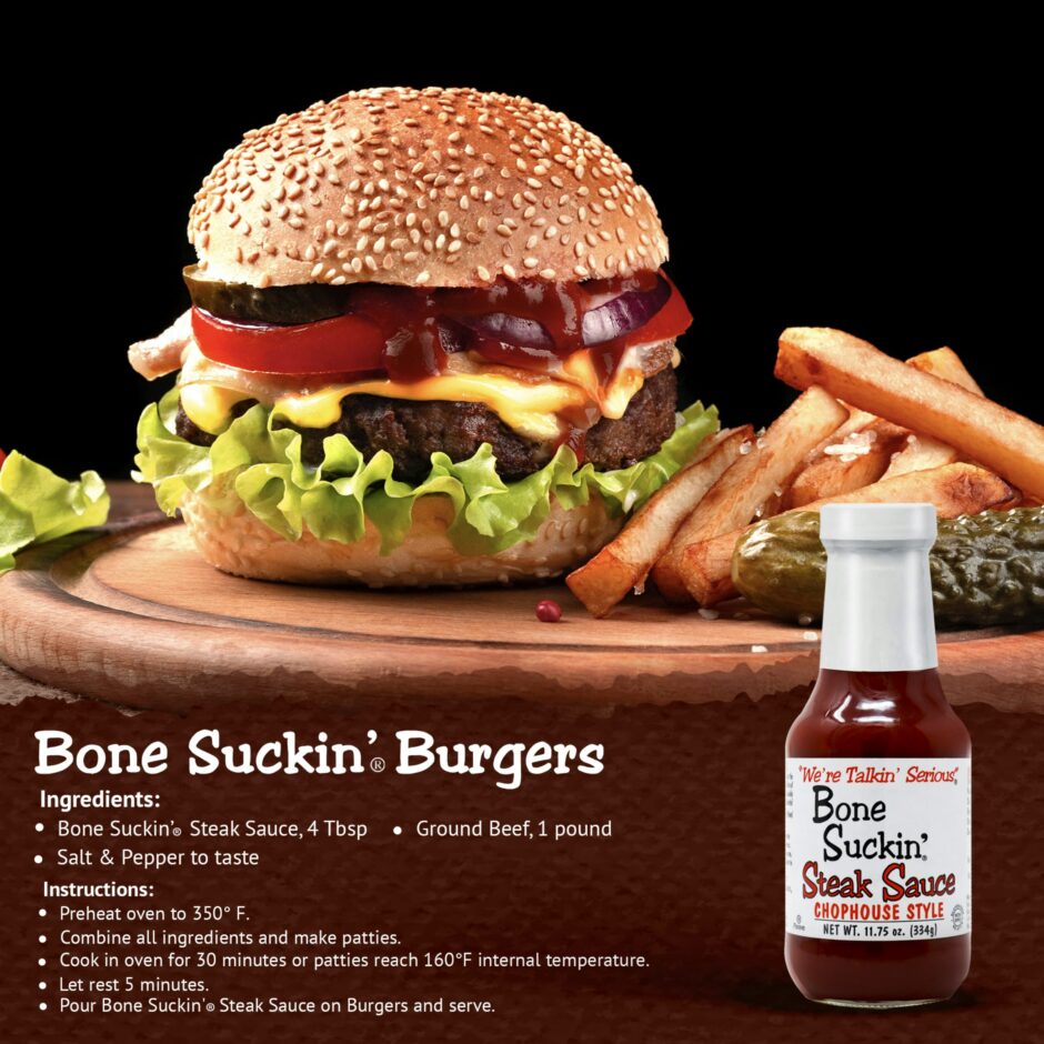 Bone Suckin' Sauce Burger Recipe