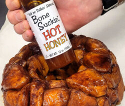 Bone Suckin' Hot Honey Pull Apart Bread