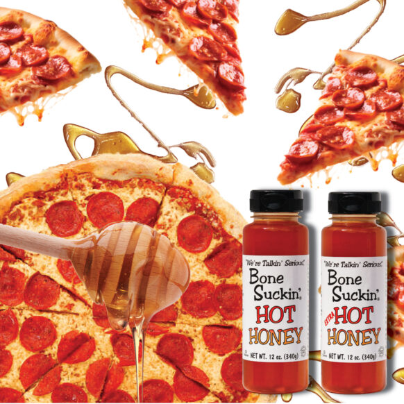Bone Suckin' Hot Honey and Pizza